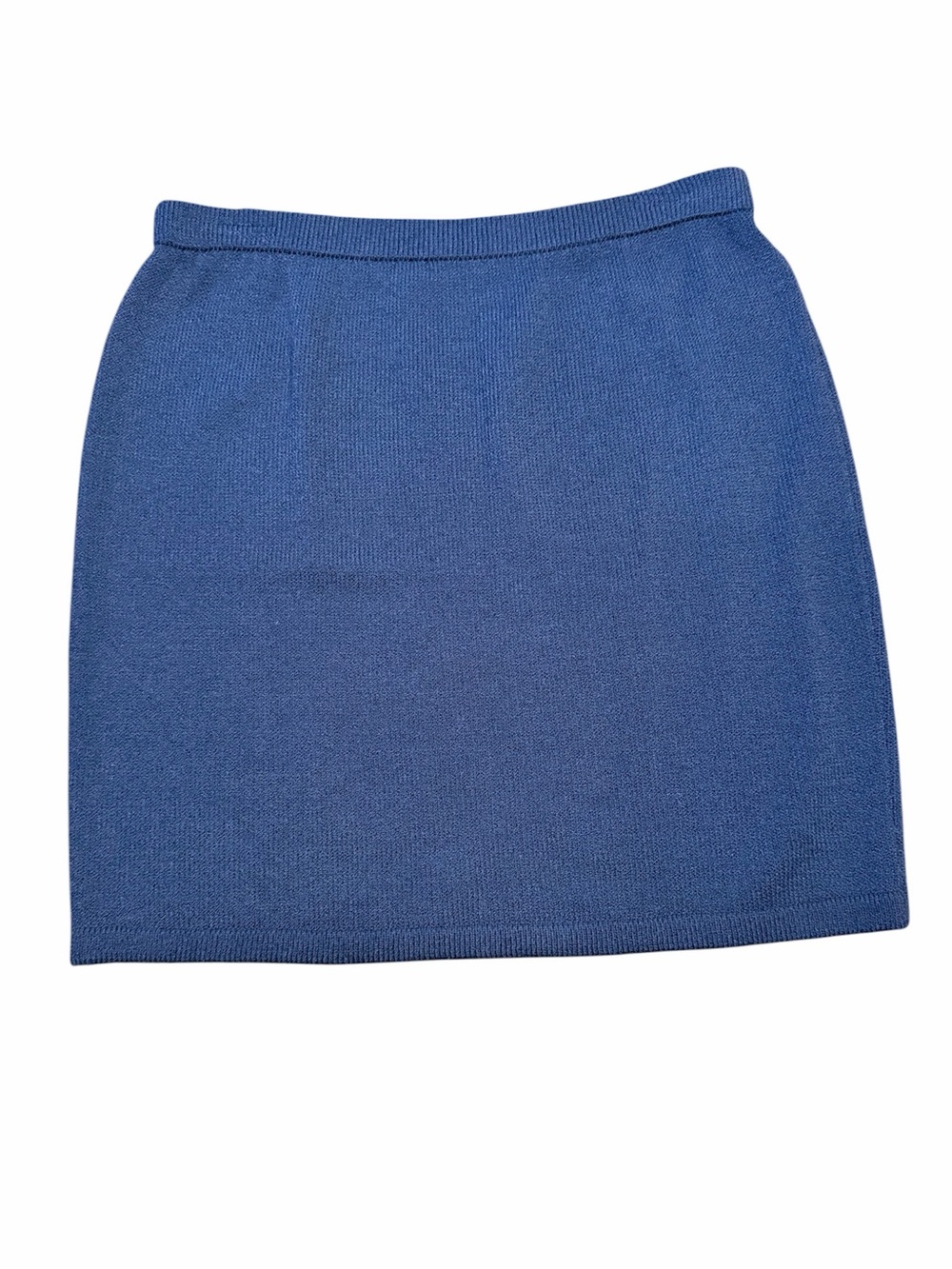 Vintage Dark Blue St. John Knit Skirt Size 8